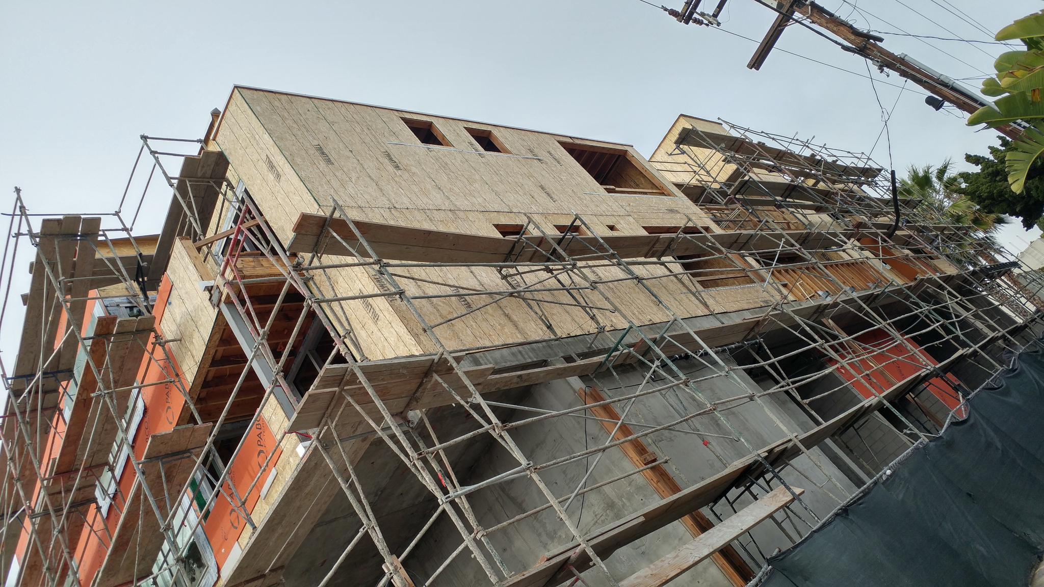 typical contemporary californian rental housing